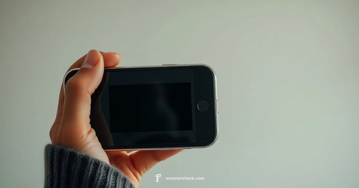 iPhone Scanner Fix - Scanner Check