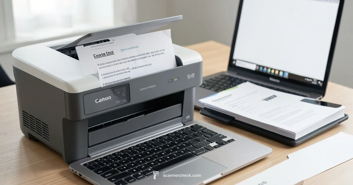 Scanner to Email Setup - Scanner Check