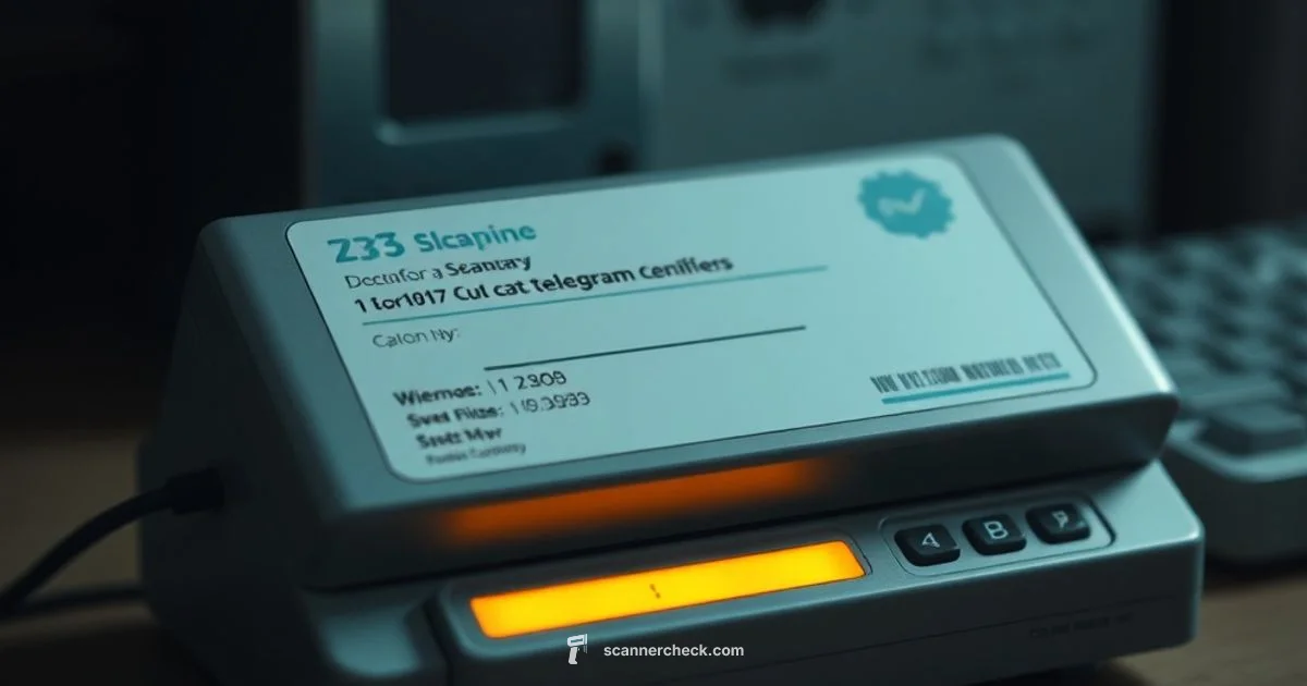 Telegram Scanner - Scanner Check