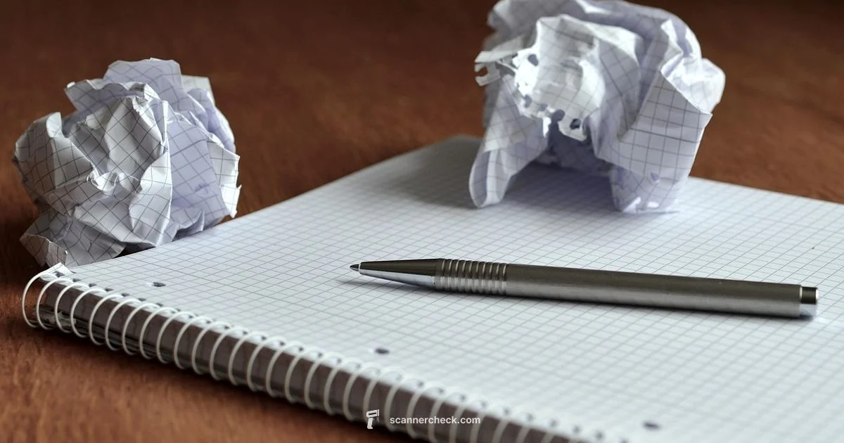 Scan in Notes - Scanner Check