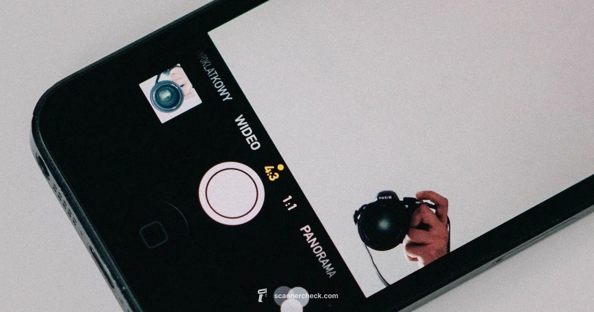 Scan with iPhone - Scanner Check