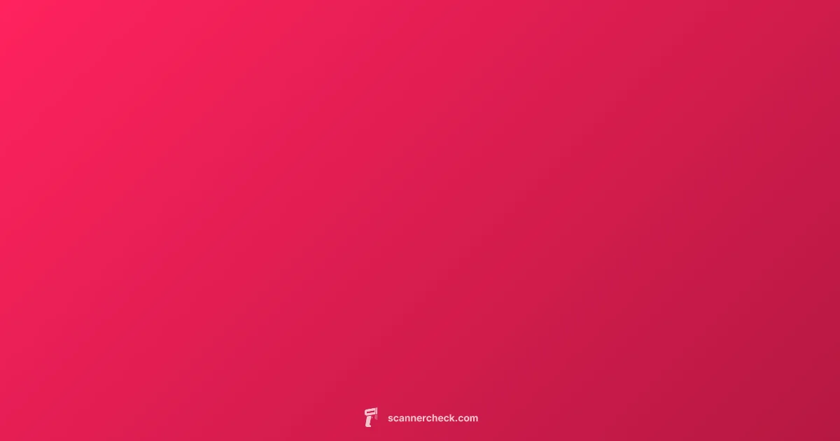 Scanner Not Detected - Scanner Check (illustration)