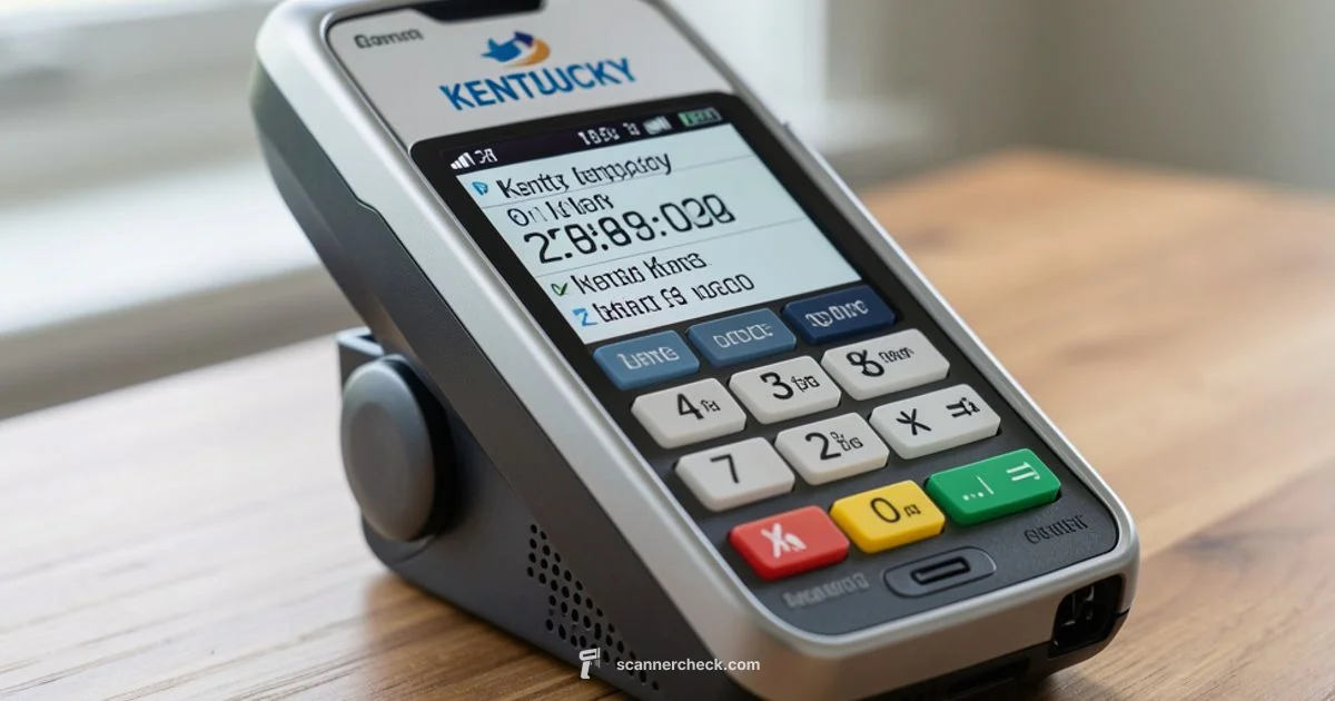 Kentucky Lottery Scanner - Scanner Check