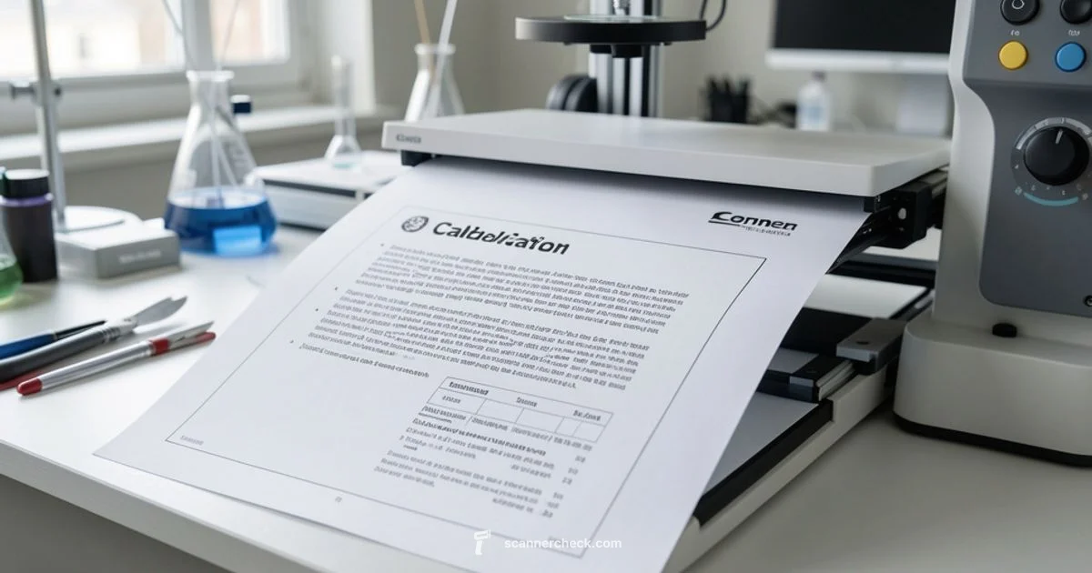 Scanner Calibration Scanner Calibration - Scanner Check
