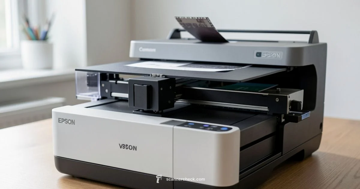 Epson V850 Pro - Scanner Check