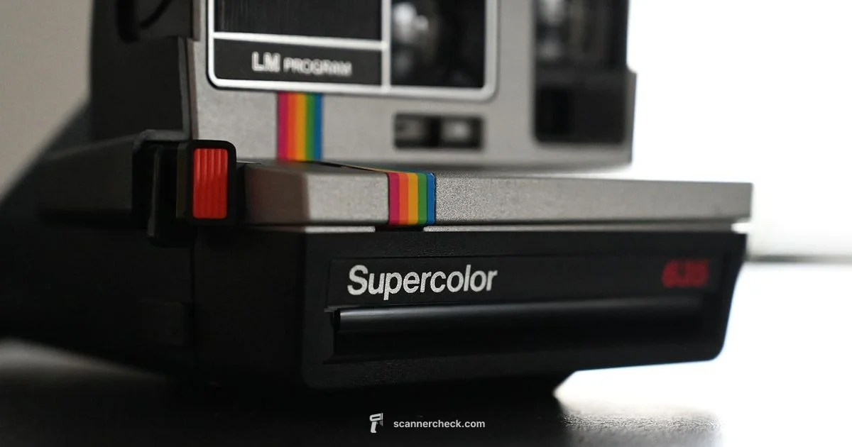 Polaroid Scan Guide - Scanner Check