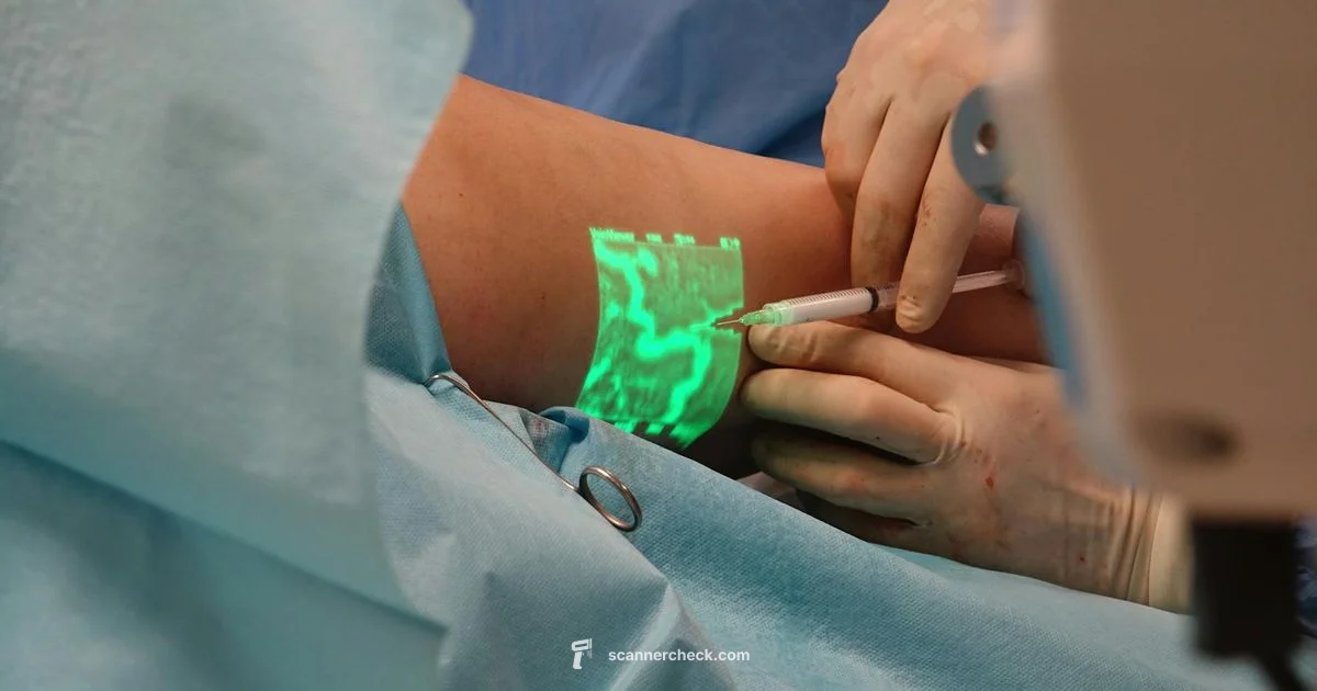 Vein Scanner Guide - Scanner Check
