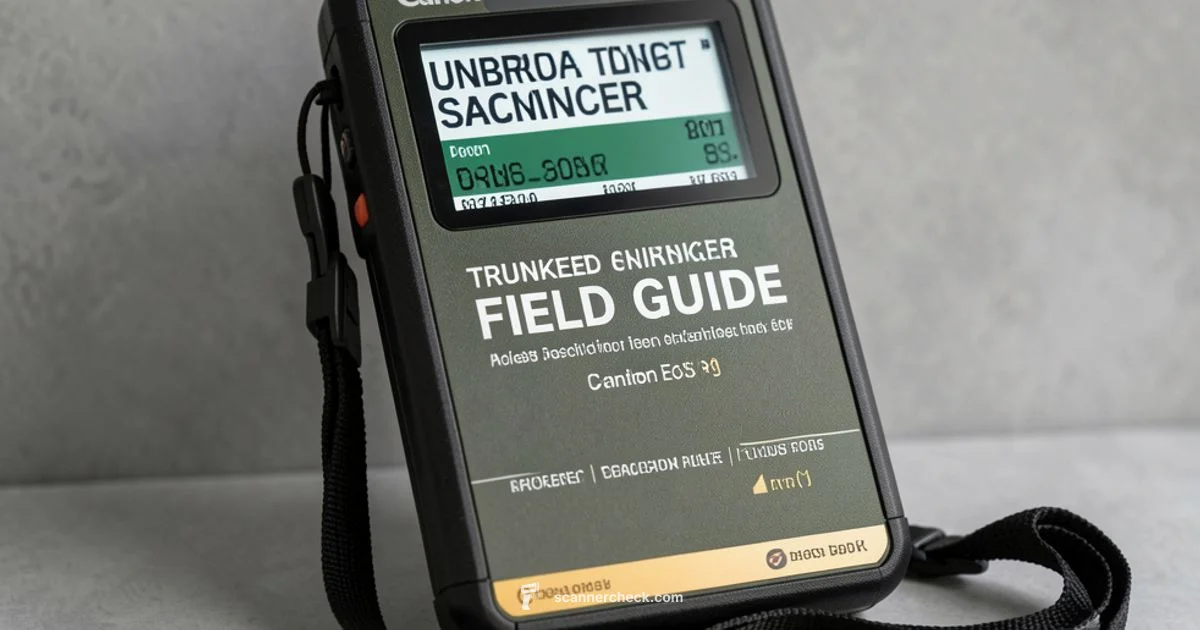 Trunked Scanner Guide - Scanner Check