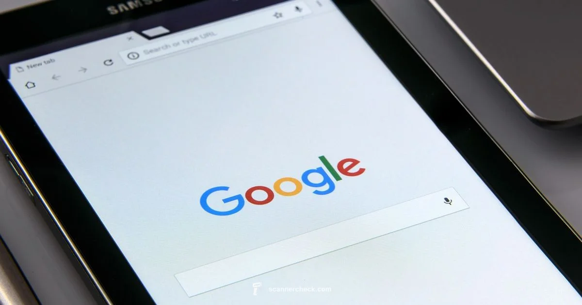 Barcode Scan with Lens - Scanner Check