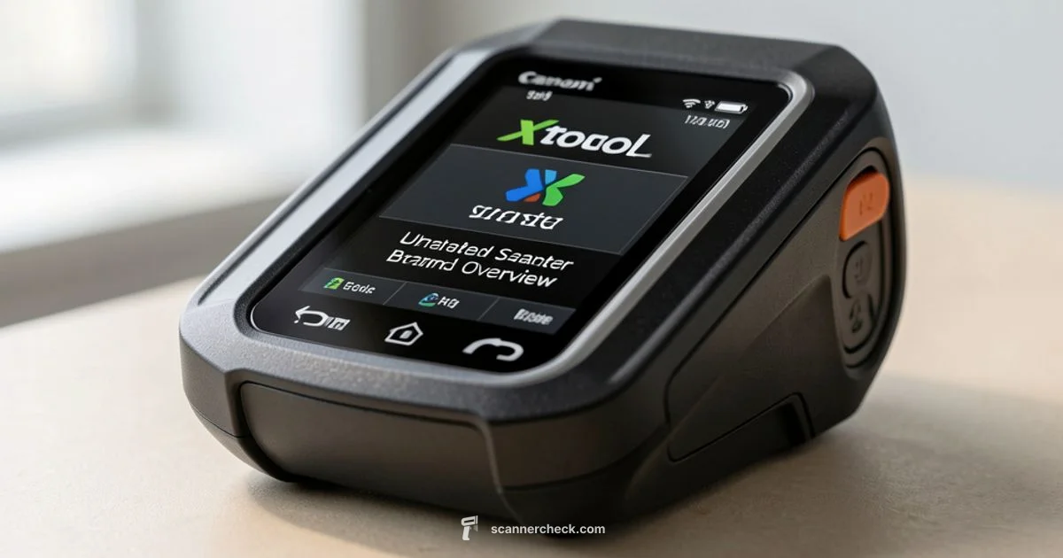 XTOOL Brand Makers - Scanner Check