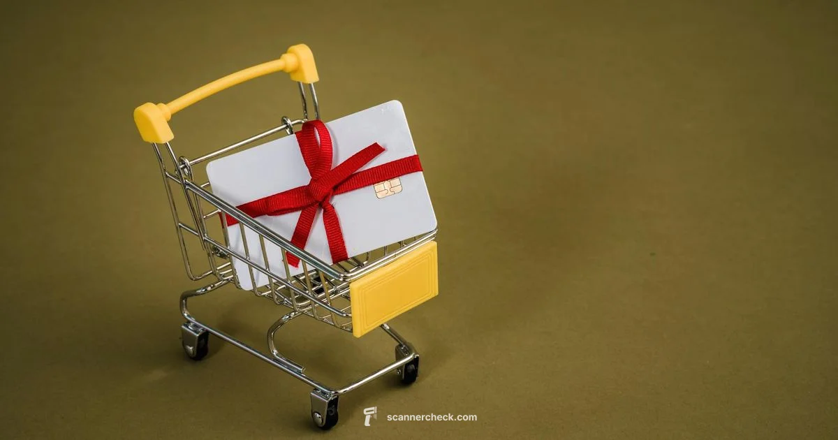 Gift Card Balance Scan - Scanner Check