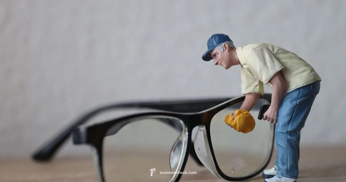 Clean Glass Safely - Scanner Check