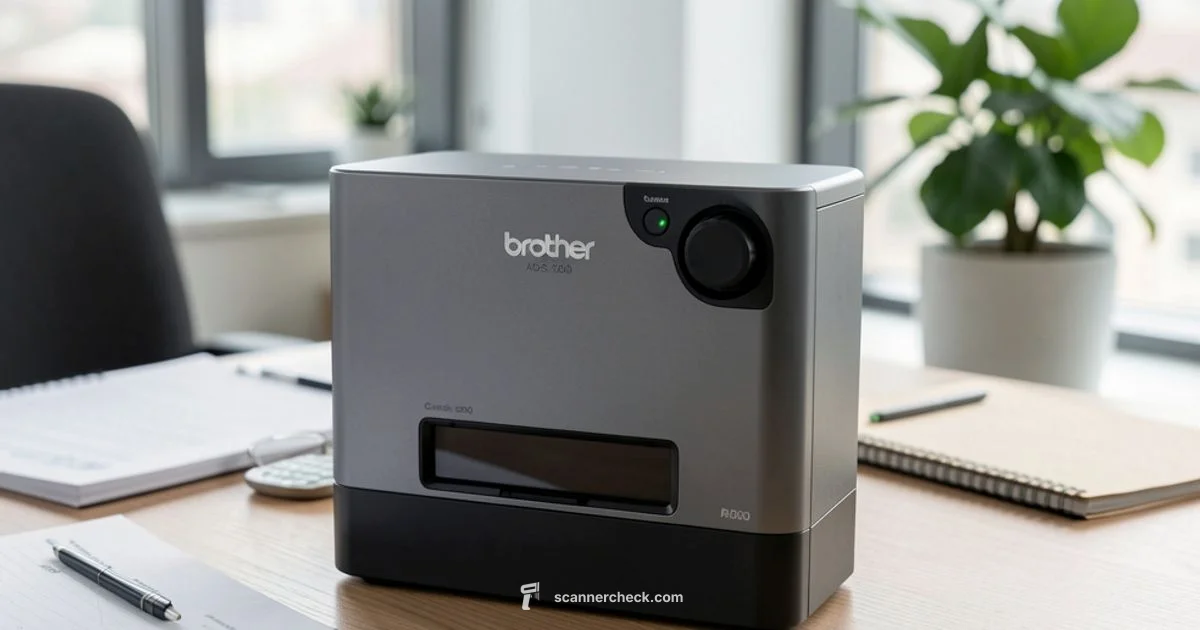 ADS-1200 in Office - Scanner Check